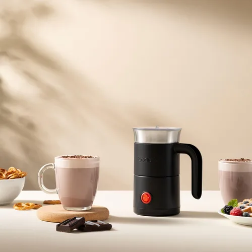 Vista 3 de Bodum - Espumador de leche eléctrico Barista con asa