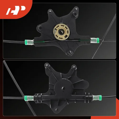 Vista 6 de A-Premium Regulador de ventana eléctrica sin motor de reemplazo para Town & Country Dodge Grand Caravan Ram C/V Volkswagen Routan 2008-2018 lado