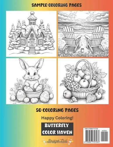 Vista 2 de Four Seasons 50 Four Seasons Coloring Pages Relaxation and Stress Relief for All Ages Coloring Therapy