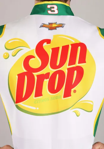 Vista 4 de Disfraz de Dale Earnhardt Jr Sundrop Uniform NASCAR para Hombre Multicolor