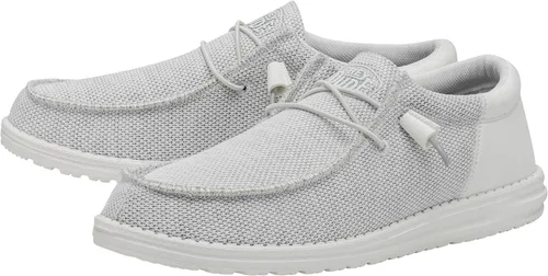 Vista 4 de Hey Dude Wally Eco Stretch Mocasines para hombre, cómodos y ligeros