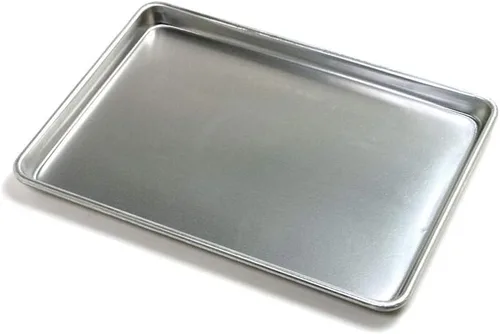 Vista 2 de Daily Chef Comercial Bakeware – Molde para hornear de aluminio Hojas charola para hornear – 2 sartenes