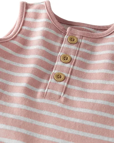 Vista 2 de Little Planet by Carter's Baby Organic Cotton Terry Jumpsuit