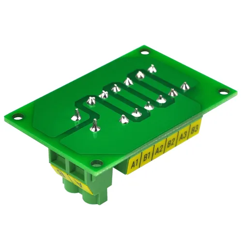 Vista 6 de OONO Módulo de distribución de bloque de terminales de posición 30Amp 48V 2x6