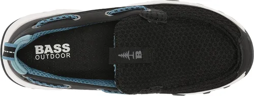 Vista 5 de BASS OUTDOOR Zapatos acuáticos para mujer - Zapatillas sin cordones para senderismo en barco o sendero