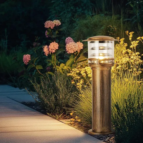Vista 8 de SLAWA Tapas de poste al aire libre, luces de aluminio para caminos de paisaje, con pantalla acrílica, impermeable, columna, pilar, cerca, cubierta
