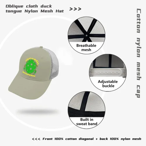 Vista 7 de devor Dad Hats Pickleball Whisperer Baseball Cap for Men Graphic Baseball Caps Adjustable