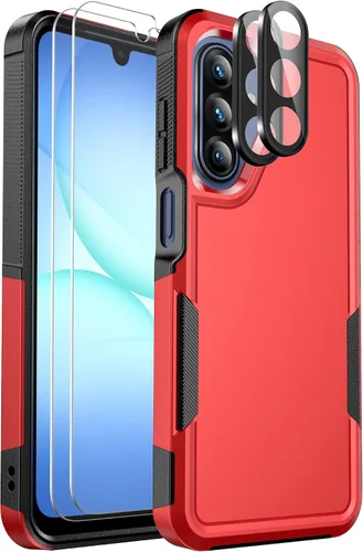 Vista 30 de Funda para teléfono Samsung Galaxy A15 5G, [protección contra caídas de grado militar de 15 pies]