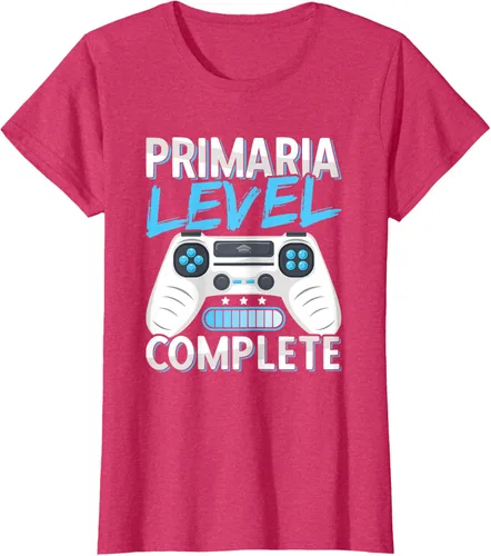 Vista 11 de Camiseta completa de diploma de escuela primaria de graduación, Negro