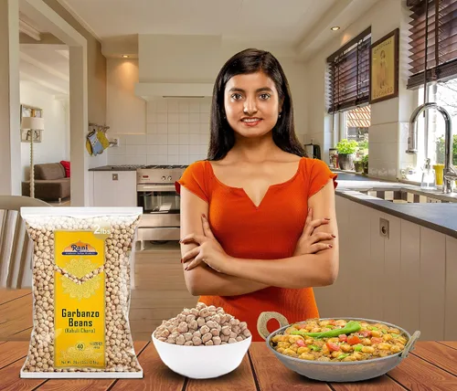 Vista 6 de Rani - Garbanzos (Kabuli Chana) 32oz (2lbs) 908g ~ Completamente naturales Vegano Apto para gluten Sin OGM Kosher De origen indio