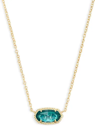 Vista 21 de Kendra Scott - Collar Elisa con dije para mujer, joyería de moda, chapado en oro de 14 quilates