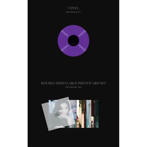 Vista 4 de JISOO FIRST SINGLE ME VINYL LP LIMITED EDITION