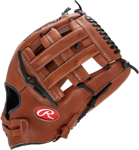 Vista 3 de Rawlings Serie de guantes de sóftbol de lanzamiento lento R9 Tamaños de 13 a 15 pulgadas