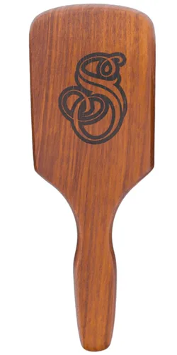 Vista 3 de Suavecita Paddle Brush Mango Madera Para Todo Tipo De Cabello Mojado O Seco