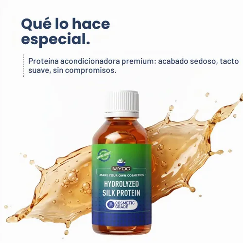 Vista 6 de Proteína de seda hidrolizada, 4.06 onzas líquidas, grado cosmético