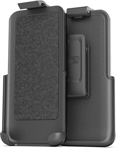 Vista 7 de Encased Thin Armor Belt Case - Diseñada para iPhone 15 con Clip de Funda para Teléfono - Negro Mate