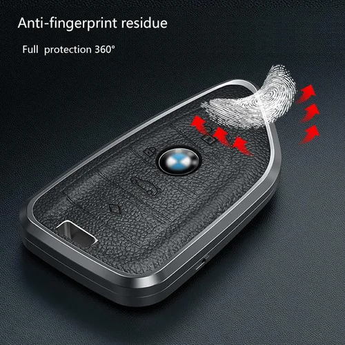 Vista 3 de Lanyun Funda para llavero compatible con accesorios BMW
