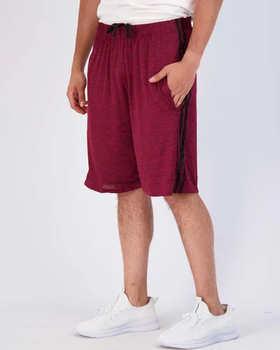 Vista 2 de Real Essentials Paquete de 5 para hombre: pantalones cortos Dry-Fit de 9" - Gimnasio atlético, entrenamiento, baloncesto, correr, bolsillos casuales