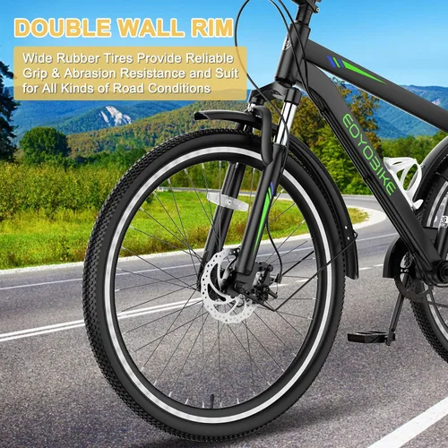 Vista 4 de NAIZEA Adult Mountain Tricycle, 7 Speed Three Wheel Cruiser Bike, 27.5 Inch Adults Trikes with Shopping Basket, Exercise Men's Women's Tricycles