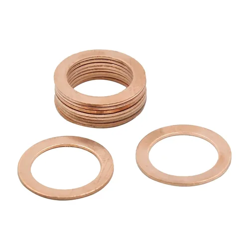 Vista 18 de X AUTOHAUX 10 arandelas de cobre de 0.236 in de diámetro interior para coche
