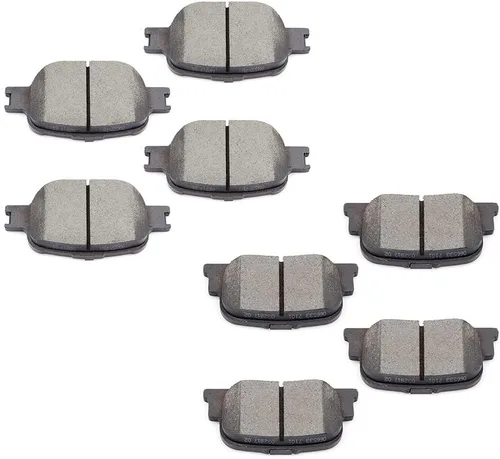 Vista 28 de cciyu - Juego de pastillas de freno de cerámica profesionales delanteras - Para Geo Prizm (1993-1997), Toyota Camry (1992-2001), Celica (1994-1997)