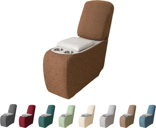Vista 106 de Fundas de sofá reclinable seccional 100% impermeables para sofá reclinable en forma de L, funda de sofá modular de esquina en forma de L, fundas