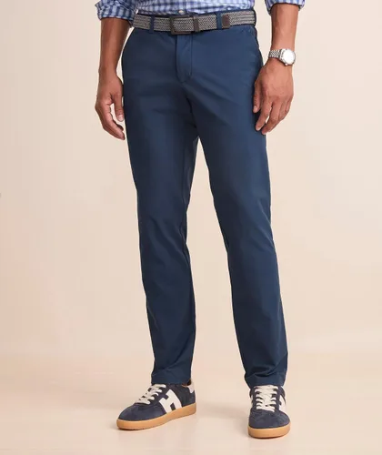 Vista 5 de vineyard vines Pantalones ajustados para llevar azul (Blue Blazer)