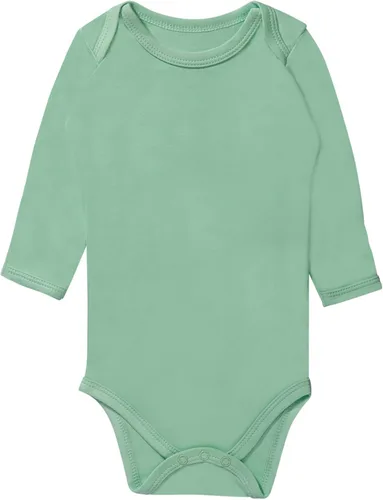 Vista 14 de Body para bebé con puños de manopla, rayón hecho de bambú, pijama de manga larga para niños y niñas