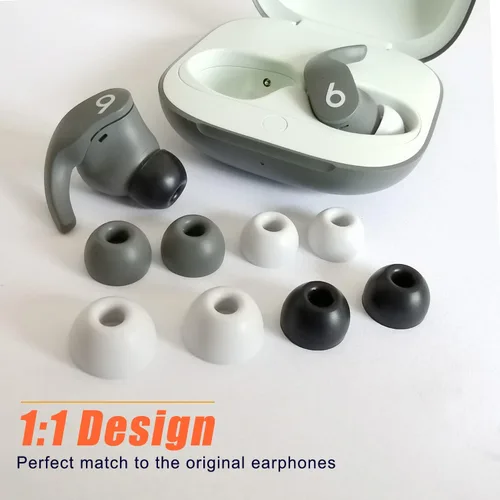 Vista 4 de Puntas de auriculares de repuesto para Beats Fit Pro/Studio Buds/Solo Buds Puntas universales de silicona para auriculares Beats con aislamiento