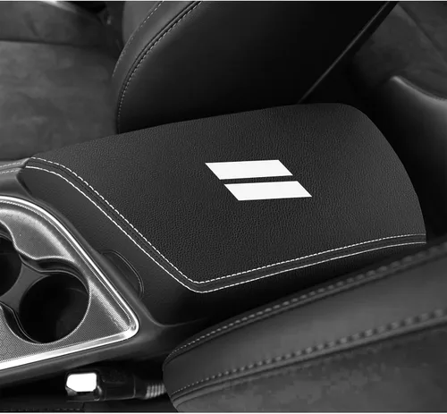 Vista 7 de YOSRTER para Accesorios de Dodge Challenger 2015 2016 2017 2018 2019 2020 2021 2022 2023 2024 Funda de Reposabrazos de Consola Central Caja
