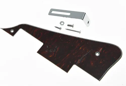 Vista 27 de KAISH Golpeador de guitarra Abalone Pearl LP con soporte negro para Epiphone Les Paul