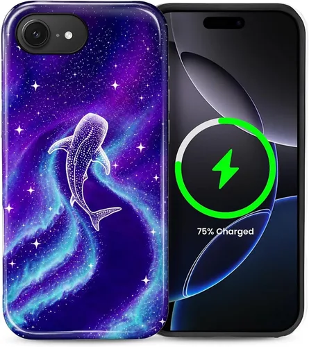 Vista 124 de Funda Compatible con iPhone 13/14 [Compatible con MagSafe] Protección de Doble Capa de Cáscara Dura Híbrida, Funda Magnética Protectora a Prueba