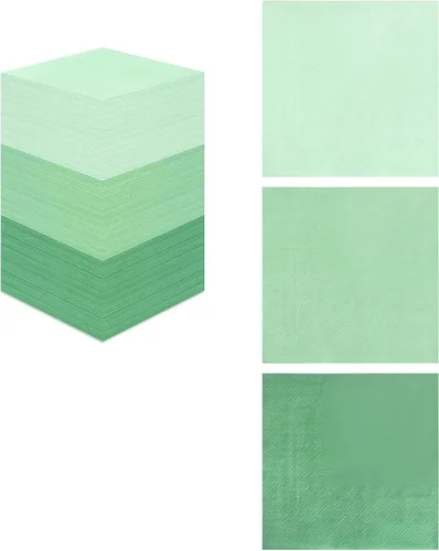Vista 8 de 300 unidades de servilletas blancas lechosas para bebidas, servilletas de cóctel blancas lechosas de 2 capas, servilletas desechables para fiesta