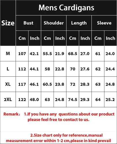Vista 7 de SMIFCAALOR Suéter de punto trenzado para hombre ajuste holgado grueso cálido con botones