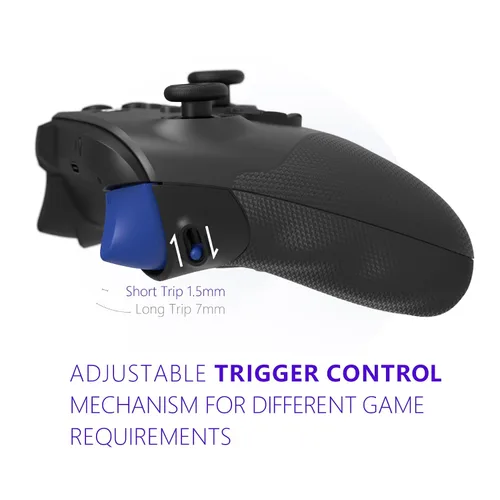 Vista 5 de HEXGAMING ULTRA X Wireless Controller for Xbox Series X & S, Pro Controller for Windows 7810-4 Back Buttons - Adjustable Triggers - Interchangeable