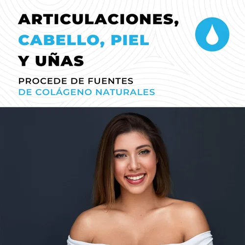 Vista 4 de 2lb Colageno Hidrolizado En Polvo Para Mujeres y Hombres - Péptidos de Colageno tipo I & III -Alimentado Con Pasto - Sin Sabor – Apoya