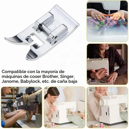 Vista 5 de Prensatelas Zig Zag, prensatelas de puntada recta, universal, de uso general, zigzag, a presión, para cantante, hermano, Janome, Kenmore, Babylock