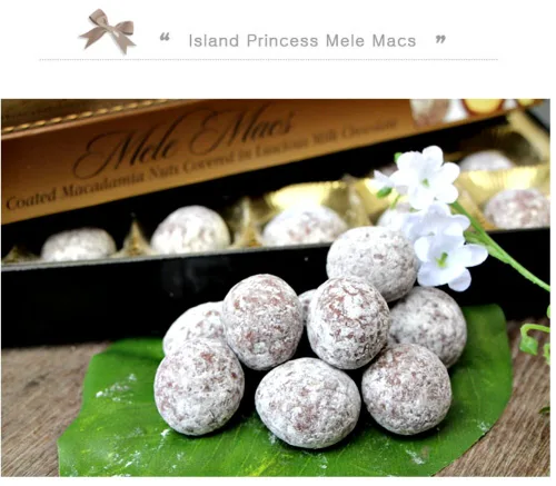 Vista 4 de Mele Macs - Nueces de macadamia recubiertas de caramelo cubiertas de chocolate con leche (dos cajas de 7 onzas)