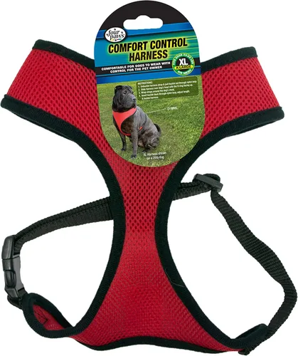 Vista 14 de Four Paws Comfort Control - Arnés para perro, color negro, extra pequeño