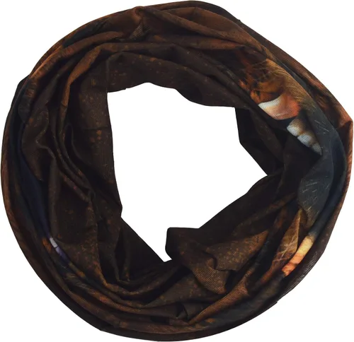 Vista 4 de Obacle - Máscara facial con diseño de animal y sin costuras para protección contra el sol, el polvo y el viento, bandana para hombres y mujeres