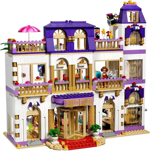Vista 2 de Juguete de LEGO de la serie Friends, gran hotel.
