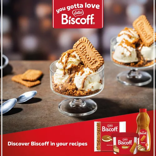 Vista 7 de Lotus Biscoff Crumble - Galletas de bizcocho caramelizadas desmenuzadas - Bolsa de 1.65 libras
