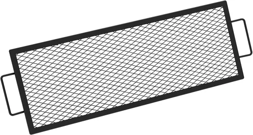 Vista 10 de onlyfire - Rejilla rectangular resistente con diseño de marcas en X
