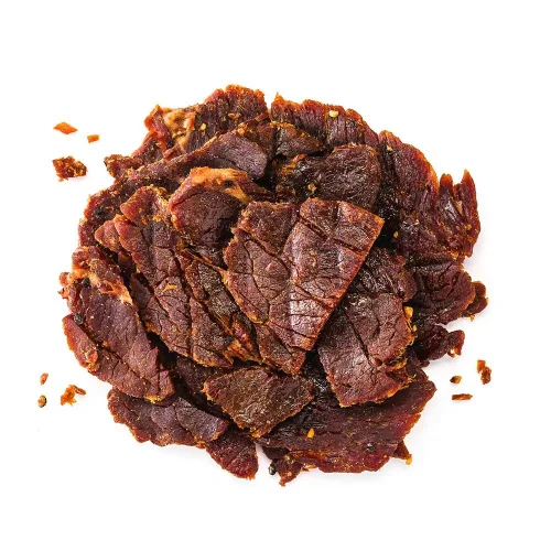 Vista 4 de Perky Jerky Carne seca original 100% alimentada con pasto, 1 onza (paquete de 12), sin antibióticos, 0.35 onzas de proteína por porción, baja