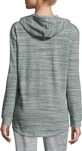 Vista 4 de Hanes - Sudadera con capucha, de algodón rizado francés, para mujer