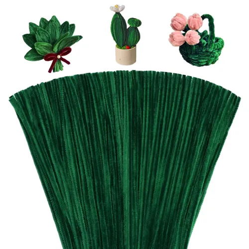 Vista 29 de Giwrmu 200 piezas 20 colores Limpiapipas para Manualidades, Limpiapipas Tallo de Chenilla, Palitos Difusos Suministros para Manualidades