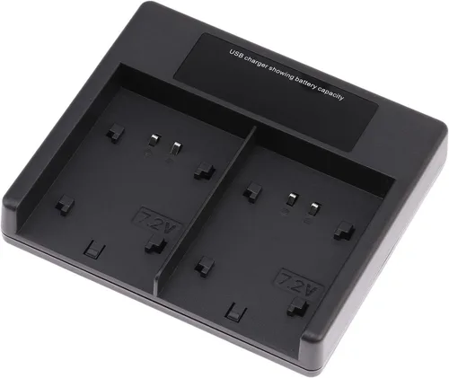 Vista 6 de FocusFoto Cargador de batería LCD USB NP-77H para NP-55 NP-33 NP-68 NP-78 NP-98 para cámara Sony CCD-FX630 CCD-FX640 CCD-FX700 CCD-FX700E CCD-FX710