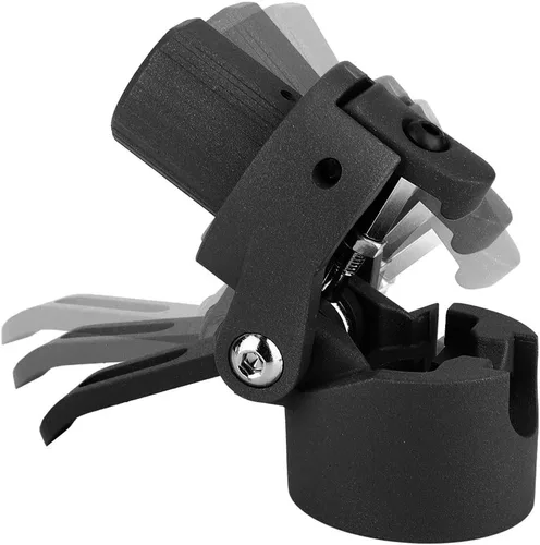 Vista 4 de Conector de mango plegable, base de poste plegable, reemplazo de base de poste de scooter eléctrico, para scooter eléctrico Xiaomi M365 (negro)