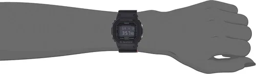 Vista 6 de Casio G-Shock DW-5600HR-1DR Reloj de moda automático de silicona negra para hombre, Varios colores, Moderno