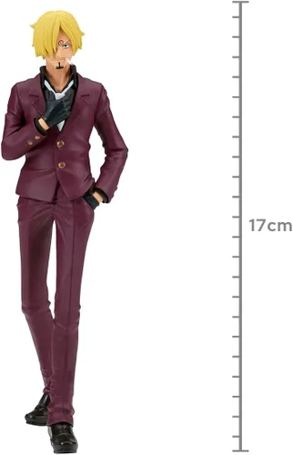Vista 3 de Banpresto - Una pieza - Figura de Sanji, Bandai Spirits The Shukko